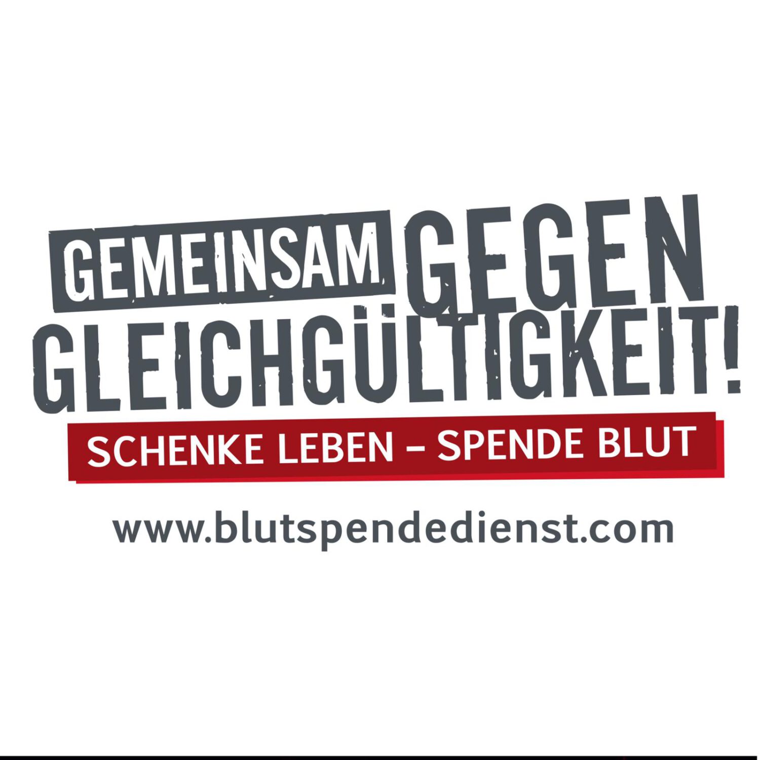 Blutspende: SCHENKE LEBEN – SPENDE BLUT!
